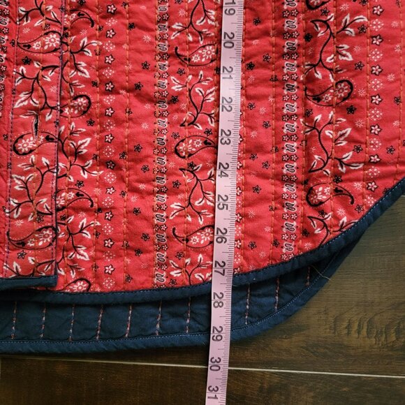 Free People Alexie Jacket Womens L Quilted Cottagecore Town & Country Heritage - Picture 7 of 8